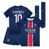 Paris Saint-Germain Ousmane Dembele #10 Heimtrikot 2024-25 Kurzarm (+ kurze hosen)